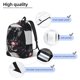 thumbnail image 3 of Fotbe Cool French Bulldog Wine Mochila de Lona con Estampado, Mochila Duradera, Mochila Versátil de Alta Calidad, Mochila Compacta Vintage-Small, 3 of 5