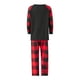 thumbnail image 4 of Conjunto de pijama navideño a juego para toda la familia de Fiomva, pijama navideño con diseño de árbol de Papá Noel para parejas y niños., 4 of 8