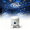 Snowflakes, variant on Holographic Night Light Projector,Dynamic Rotating LED Projector Light,360° Rotating Ocean Wave Night Projection Night Light,Multi-Angle Projection Base for Meditation,Bedroom,Home Theater
