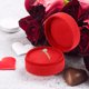 thumbnail image 4 of KAKOWELY Caja Para Joyas Roja Con Para Y Collares Almacenamiento, 4 of 6