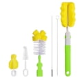 thumbnail image 1 of Pack de cepillos limpiadores para biberones: cepillos para limpiar biberones, botellas de agua, pajitas, vasos, decantadores de vino y termos., 1 of 5
