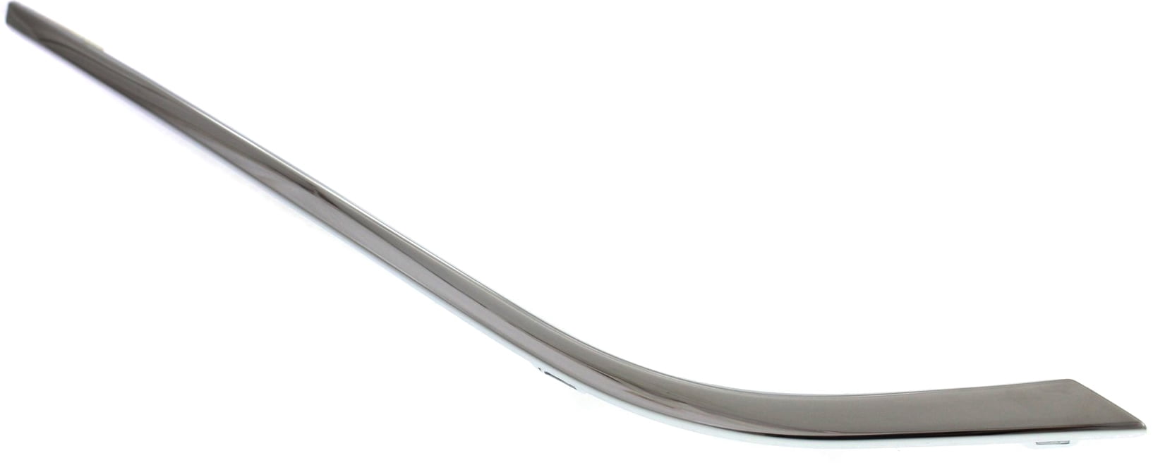Bumper Trim Compatible With 2012-2015 Volkswagen Passat Front, Right Passenger Chrome