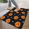 thumbnail image 3 of Halloween Pumpkin Ghost Front Door Mat,Home Decor Low-Profile Door Mat 17x30 Inch Ghost Boo Spooky Switch Rug for Winter Holiday Home Kitchen, 3 of 6