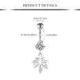 thumbnail image 2 of G23 Titanium Belly Button Rings Hypoallergenic Stainless Steel Dangle Belly Piercing Jewelry 14g Internally Thread Belly Rings for Women Men, 2 of 4