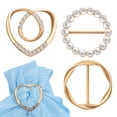 thumbnail image 1 of unbranded 3Ud Clips Dorados Para Camisas Anillos Decorativos Con Pedrería Para Complementar Vestuario, 1 of 7