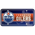 thumbnail image 1 of Edmonton Oilers Metal License Plate, 1 of 1