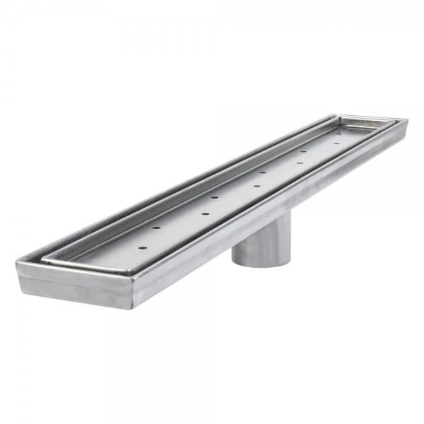 Marine Grade 316 Stainless Steel Linear Shower Drain (Trench and Grate