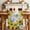 Ivory, variant on Summer Sunflowers Table Runner 48 Inches, Country Botanical Budding Flowers Bed Runner Dresser Scarves Tabletop for Indoor Outdoor Parties/Ceremony/Banquet, 13" x 48"