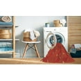 thumbnail image 2 of Ahgly Company Tapis Rectangulaire Lavable en Machine Intérieur Transitionnel Orange Rouge Orange, 2 Pieds x 4 Pieds, 2 of 7