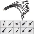 thumbnail image 4 of 10 in 1 Universal USB Cable, Multi Charging Cable Compatible with Multiple Cell Phones Earphone Speaker Player, 4 of 8
