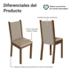 thumbnail image 4 of Juego de Comedor Madesa Beverly mesa y 6 Sillas MDP MDF, 4 of 10