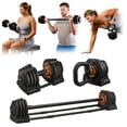 thumbnail image 1 of Juego de mancuernas LifePro, regulables, 6,8 kg, 19,5 kg, 24,9 kg, 11,3 kg, 1 of 9