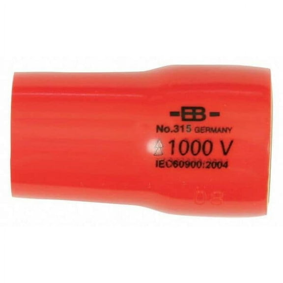 Wiha 3/8 in Drive, 12mm Hex, Metric Socket 31512