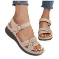 thumbnail image 3 of Guttear Sandals Women Beach Vacation Casual Camping Sandals Fashion Sandal, Ultra Soft Cushion Footbed, 3 of 8