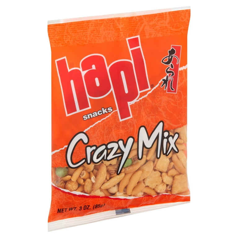 Hapi Snacks Crazy Mix, Tasty 3 oz Snack - Walmart.com