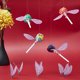 thumbnail image 4 of 70 pares de dijes de alas de libélula, dijes de alas de mariposa artificiales, dijes de pendientes de ala artesanales para pendientes de mujer, joyería colgante, 4 of 8