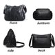 thumbnail image 3 of ELDA Monederos para mujer, carteras de piel sintética suave, bolso cruzado para mujer, bolso de hombro con múltiples bolsillos, 3 of 5