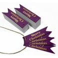thumbnail image 3 of Inkdotpot Merry Christmas Bottle Tag Real Gold Foil Favor Hang Tags Pack Of 100, 3 of 6
