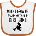 thumbnail image 3 of Inktastic Motocross Dirt Biking Future Dirt Biker Boys or Girls Baby Bib, 3 of 4
