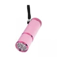 thumbnail image 1 of Linternas de mano,Linterna portátil de mano de 9 LED,Antorchas Camping Senderismo Luz Mochila Lámpara,Mini linterna LED fluorescente de aluminio,Lámparas de prueba para incubar pollos, 1 of 8