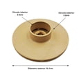 thumbnail image 4 of Impulsor Para Bomba Centrifuga 1/2Hp Cpm130D, 4 of 6