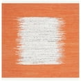 thumbnail image 6 of SAFAVIEH Montauk Tennyson Braided Border Cotton Area Rug, Ivory/Orange, 5' x 8', 6 of 10