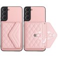 thumbnail image 5 of Allytech Galaxy S22 Plus Wallet Case with Hand Wrist, Back Cover with Cards Slots Holder Luxury PU Leather Shockproof Anti-Scratch Bumper Phone Case for Samsung Galaxy S22 Plus, Pink, 5 of 8
