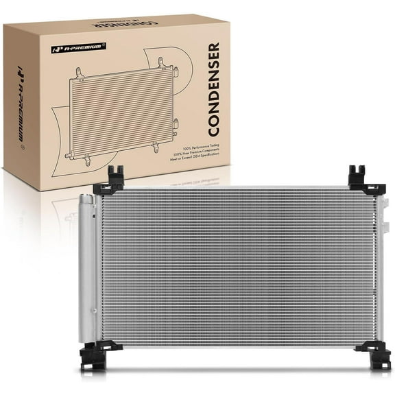 A-Premium Air Conditioning A/C Condenser Compatible with Lexus IS250 2014-2015, IS350 2014-2015, 2.5L 3.5L, Replace# 4254, 8846053080