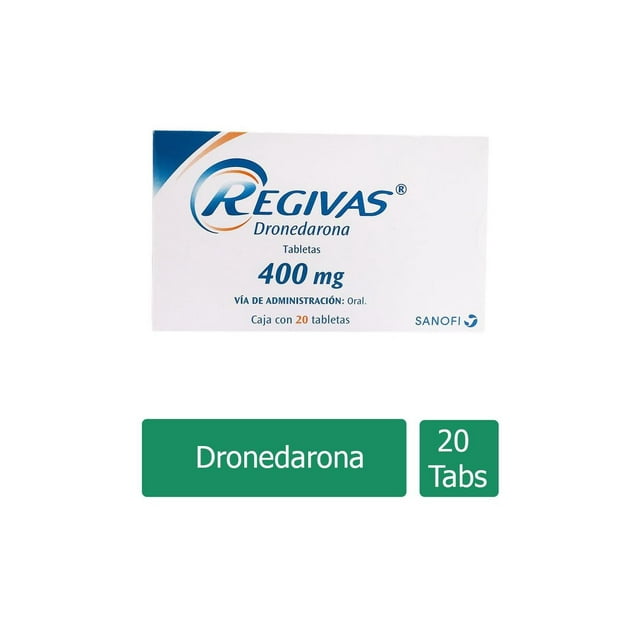 Regivas 400 mg tabletas recubiertas 20 pzas