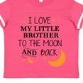 thumbnail image 4 of Inktastic I Love My Little Brother to the Moon and Back Boys or Girls Toddler T-Shirt, 4 of 5