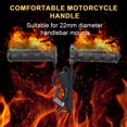 thumbnail image 3 of Poignée de Moto Électrique 1 Paire Poignée de Moto Température Réglable Interrupteur 22mm Guidon Chauffage Électrique Poignée en Caoutchouc 12v Moto, 3 of 8