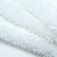 thumbnail image 4 of Faux Fur Christmas Tree Skirt, White Christmas Decorations for 5ft Christmas Tree Decoration (White, 30in), 4 of 8