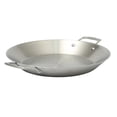 thumbnail image 2 of Babish 13 Inch Tri-Ply Stainless Steel Paella Pan, Large Skillet, Griddle, Frying Pan - Induction Safe, 2 of 11