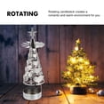 thumbnail image 3 of ELAYARD 1Pc Tree Candlesticks 11.8x7.9x3.9in Silver Iron Christmas Party, 3 of 8