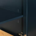 thumbnail image 6 of Ariel Kelly 42 Inch Single Rectangular Sink Bathroom Vanity With Carrara White Quartz Countertop 1.5 Inch Edge In Midnight Blue, 6 of 12