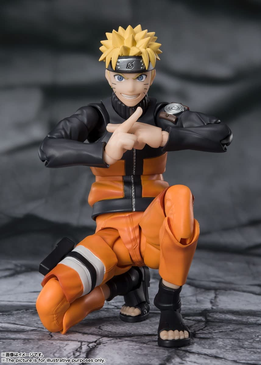 Tamashii Nations - Naruto Shippuden - Naruto Uzumaki -The Jinchuriki Entrusted with Hope- S.H.Figuarts Action Figure
