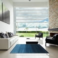 thumbnail image 7 of Ahgly Company Machine Washable Indoor Rectangle Contemporary Deep-Sea Blue Area Rugs, 7' x 10', 7 of 7