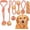 Orange Seven-Piece 400G, variant on 7 Pack Puppy Rope Toys - Variety of Dog Cotton Rope Toys for Small Dogs, Teething, Chewing & Boredom Relief