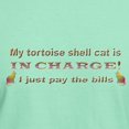 thumbnail image 3 of CafePress - Tortie In Charge Dark T Shirt - Men's Classic Graphic Cotton T-Shirt, 3 of 4