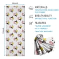 thumbnail image 2 of White Cow Engineer Pattern Hot Yoga Mat Towel Non Slip for Hot Yoga - Quick-Drying Yoga Mat Cover with 4 Corner Pockets with Travel Bag - Hot Yoga Towel Non Slip 74"x26", 2 of 6