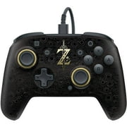 PDP, Wired Faceoff Controller Deluxe, Nintendo Switch, Black / Blue, 500-069-NA-LZ00