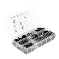 thumbnail image 1 of Abrazaderas de goma para cables, 52 piezas, abrazadera de cable acolchada de acero inoxidable, aro de tubería, calidad en la que puede confiar, 1 of 9