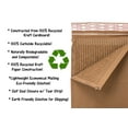 thumbnail image 3 of Lightweight Eco Friendly Brown Kraft Value Paper Padded Mailers! Curbside Recyclable Ship Envelopes, 3 of 10