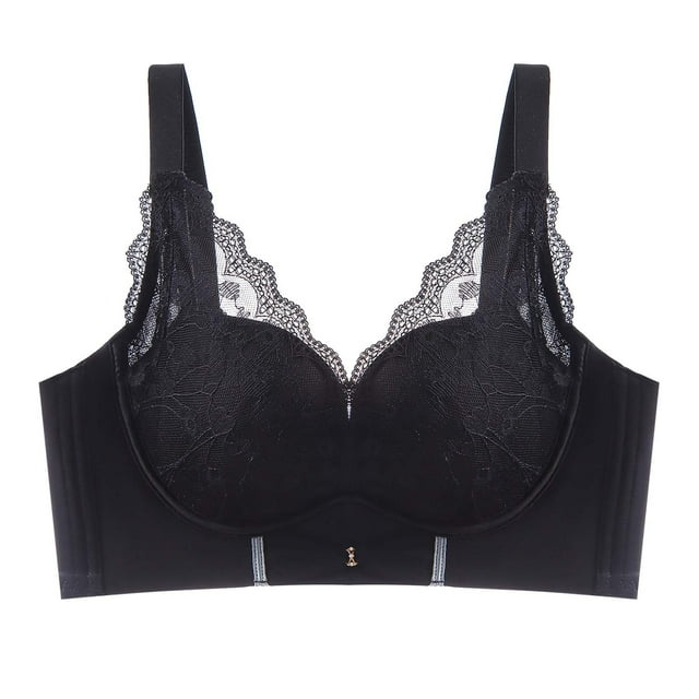 Abcnature Full Coverage Bras for Women Comfortable Hollow Out Perspective Bras Underwear no Rims