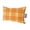 PumpkinOrange,GoldenOchre,Amber,Mandarin, variant on Chaise Lounge Headrest Pillow 1 Pack, Orange Buffalo Plaid Waterproof Chair Pillows with Insert & Adjustable Elastic Strap for Beach Pool Recliner, Rustic Farmhouse Checkered Outdoor Patio Pillow