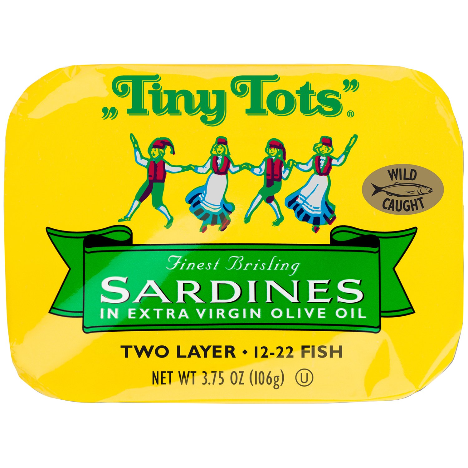 (2 pack) (2 Pack) King Oscar Finest Brisling Sardines, 3.75 oz