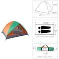 thumbnail image 2 of LiteHaven  2 Person Camping Tent,Waterproof Tent with Carrying Bag,Easy Setup,Portable Dome Tents,Lightweight Outdoor Tent for Backpacking,Hiking or Beach, 2 of 9