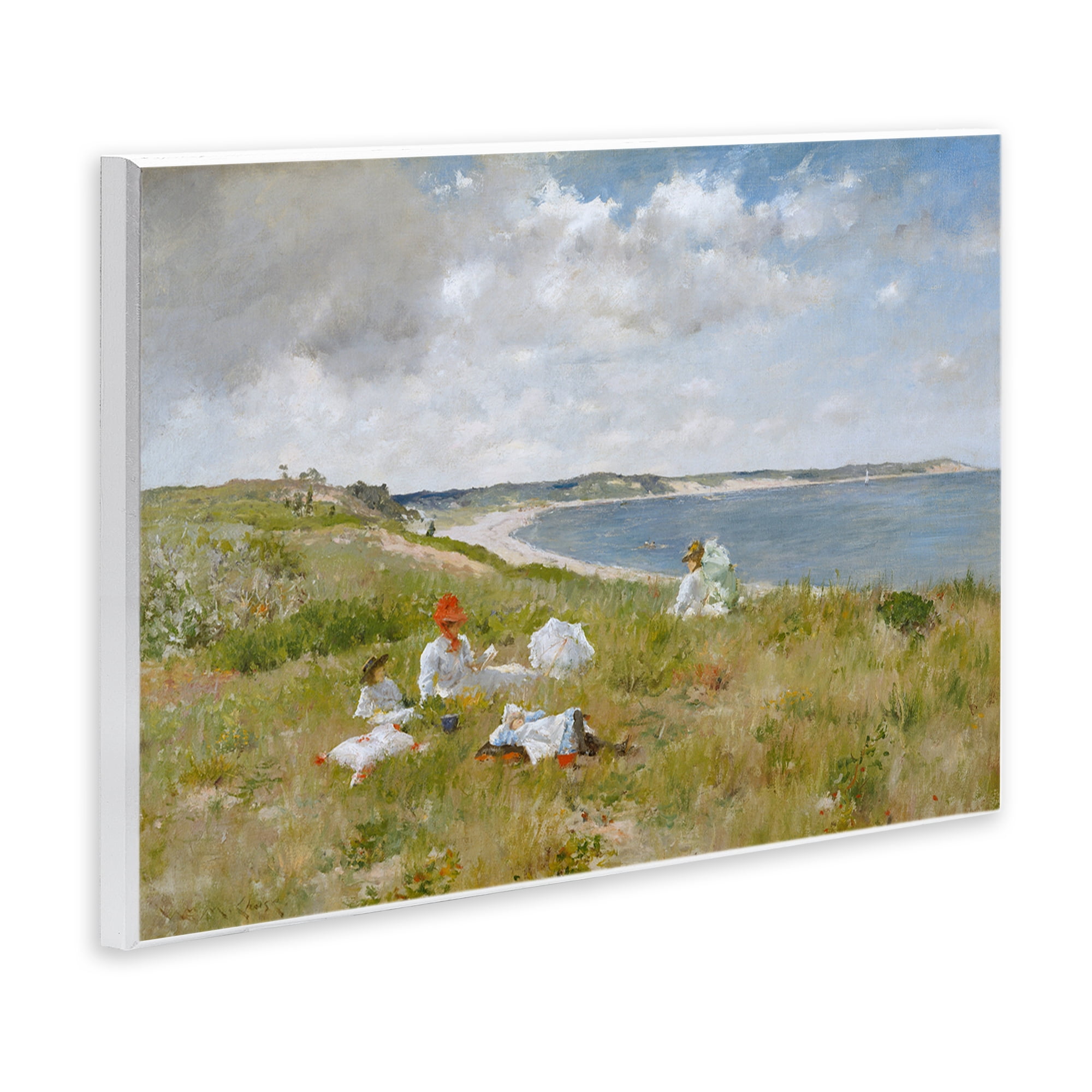 Stupell Industries Clasical Idle Hours Painting Landscape & Nature Painting Unframed Art Print Wall Art, 15 x 10