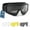 Black, variant on Tactical Safety Goggles with Anti-Fog & Interchangeable Lenses for Airsoft, Hunting, Cycling