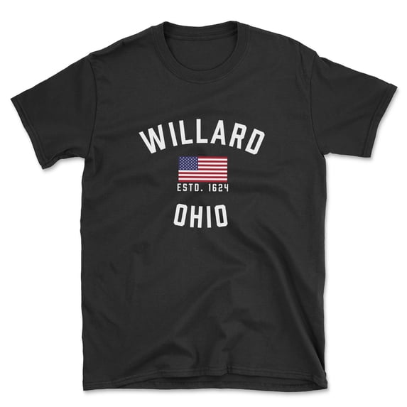 Willard Ohio Patriot Men's Cotton T-Shirt